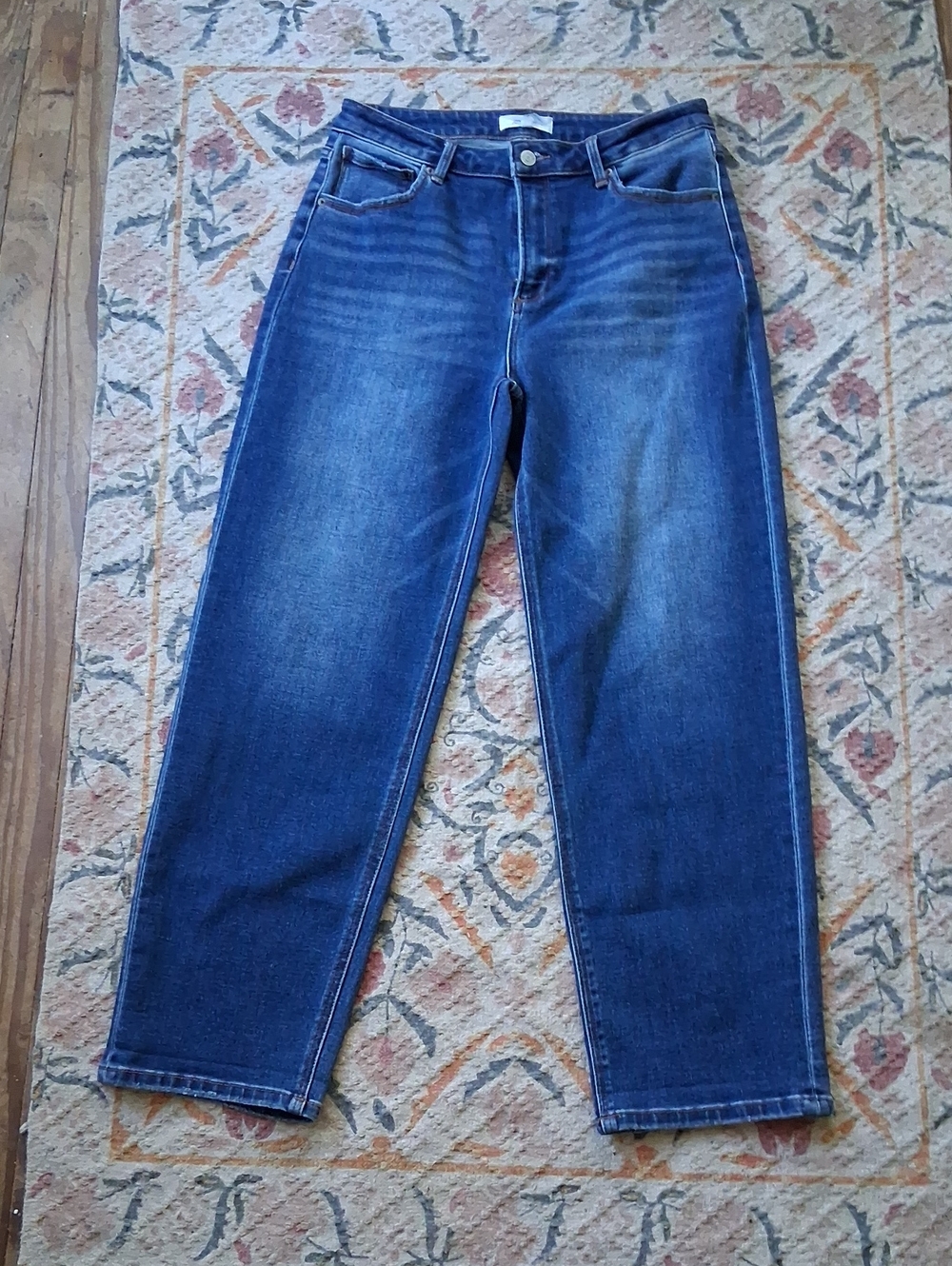 J21 Eleven Brand High-Rise Straight Leg Women’s Jeans Dark Blue